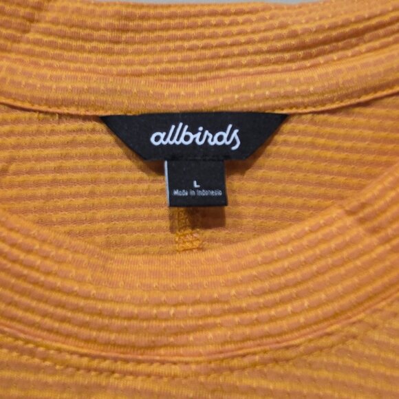 Allbirds Men's Merino Wool Blend Large Long Sleeved Shirt - Picture 3 of 9